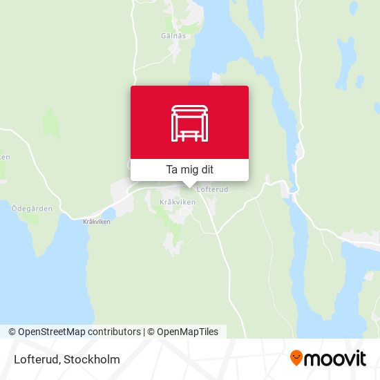 Lofterud karta