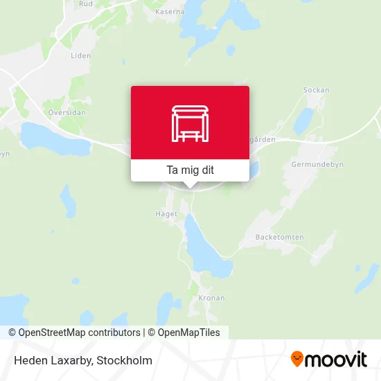 Heden Laxarby karta