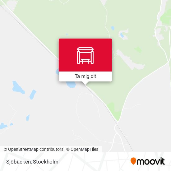 Sjöbäcken karta