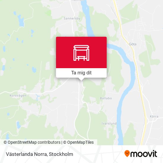 Västerlanda Norra karta