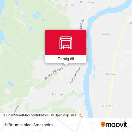 Hjärtumskolan karta