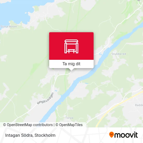 Intagan Södra karta