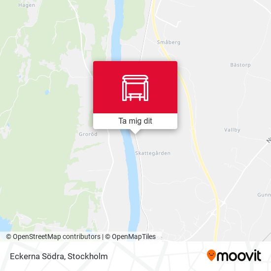 Eckerna Södra karta