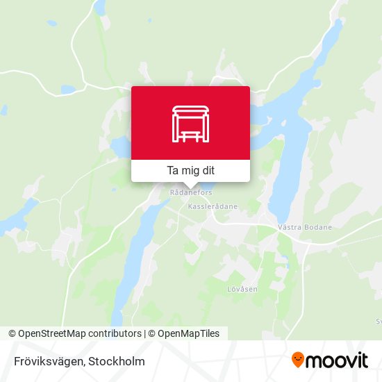 Fröviksvägen karta