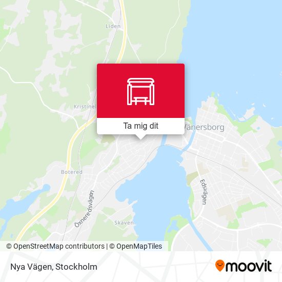 Nya Vägen karta