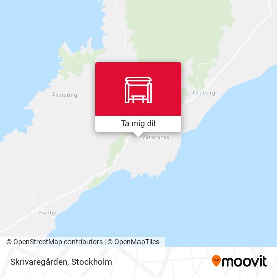 Skrivaregården karta