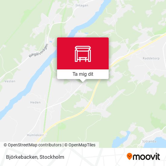 Björkebacken karta