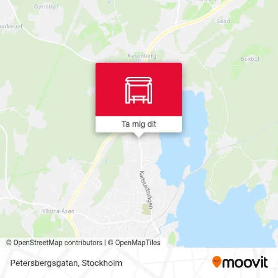 Petersbergsgatan karta