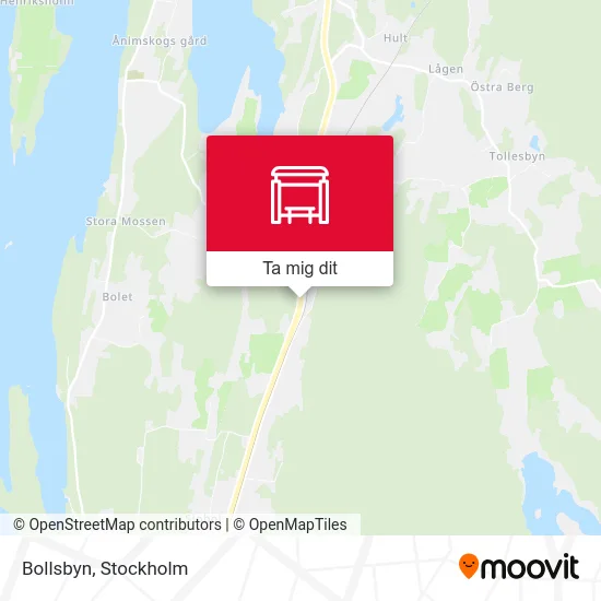 Bollsbyn karta