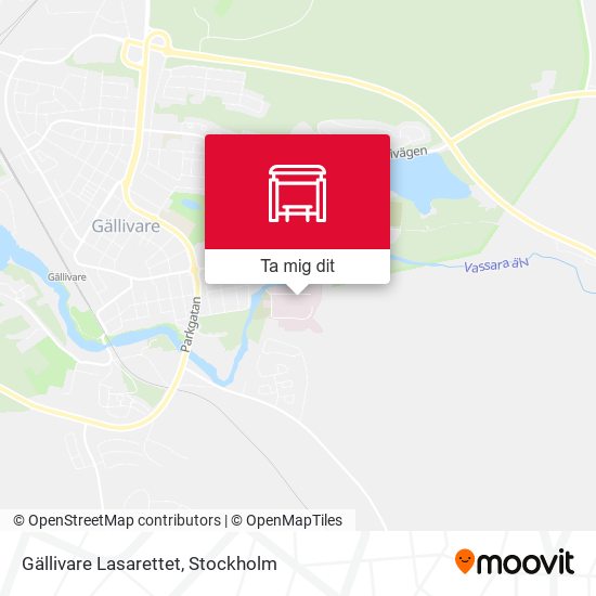 Gällivare Lasarettet karta