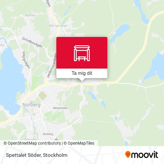 Spettalet Söder karta