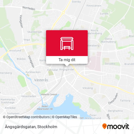 Ängsgärdsgatan karta