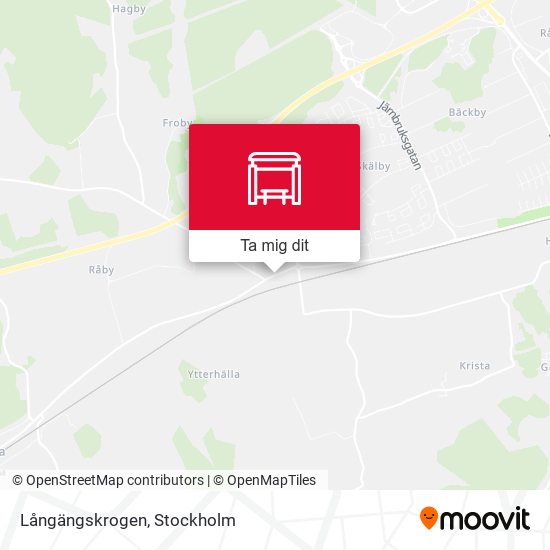 Långängskrogen karta