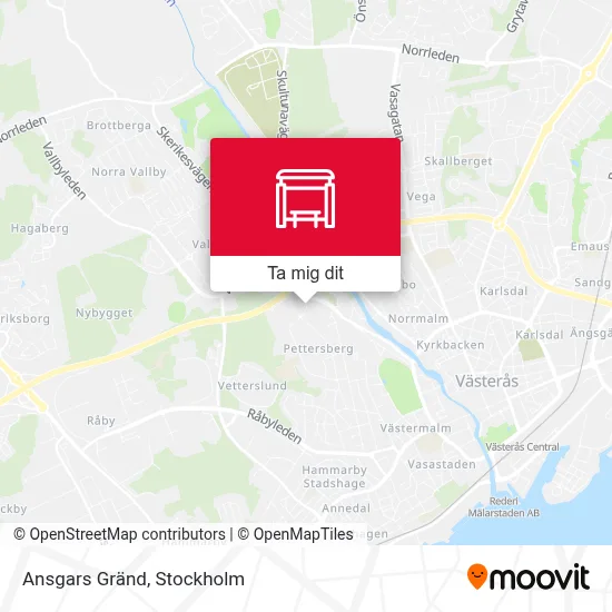 Ansgars Gränd karta