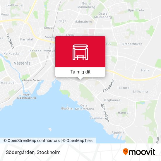 Södergården karta