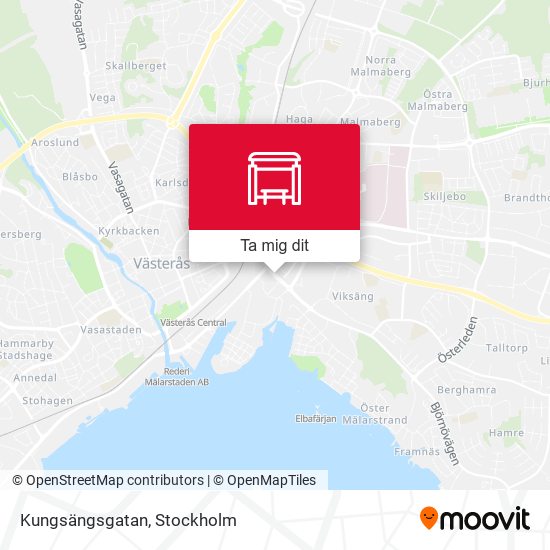 Kungsängsgatan karta