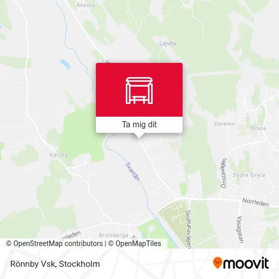 Rönnby Vsk karta