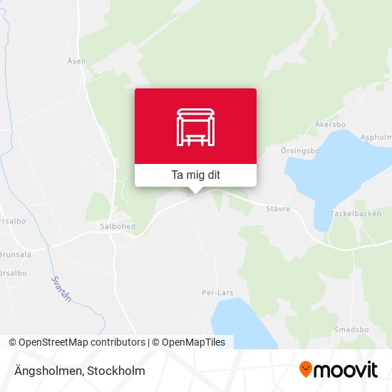 Ängsholmen karta