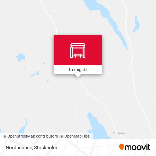 Nordanbäck karta