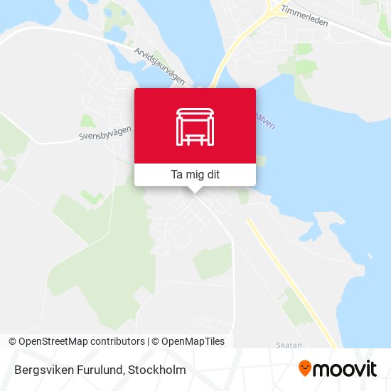 Bergsviken Furulund karta