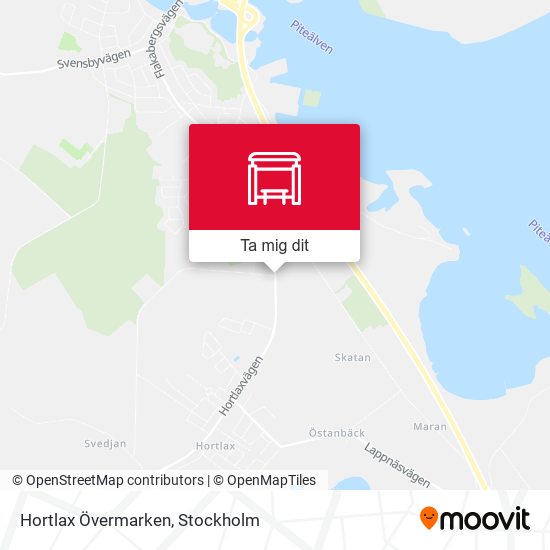 Hortlax Övermarken karta