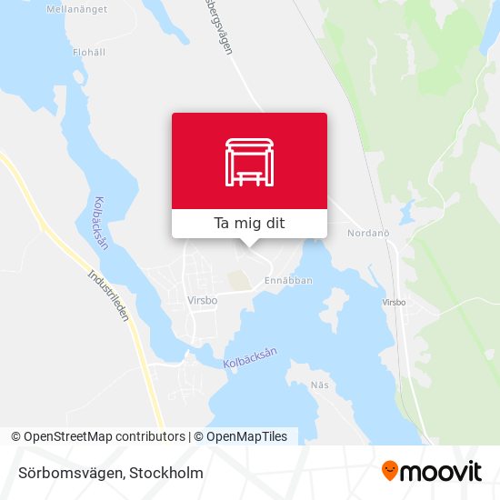 Sörbomsvägen karta