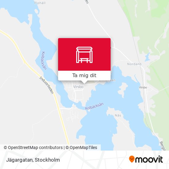 Jägargatan karta