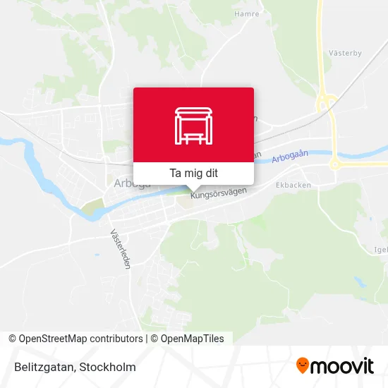 Belitzgatan karta