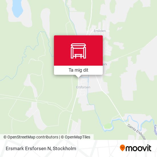 Ersmark Ersforsen N karta