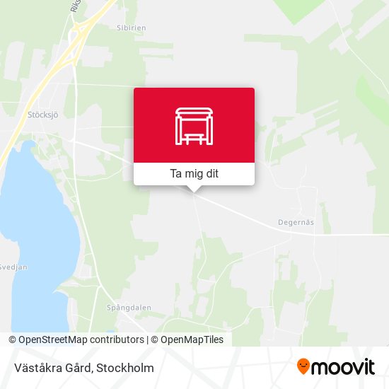 Väståkra Gård karta