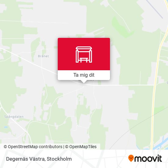 Degernäs Västra karta