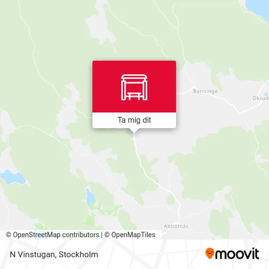 N Vinstugan karta