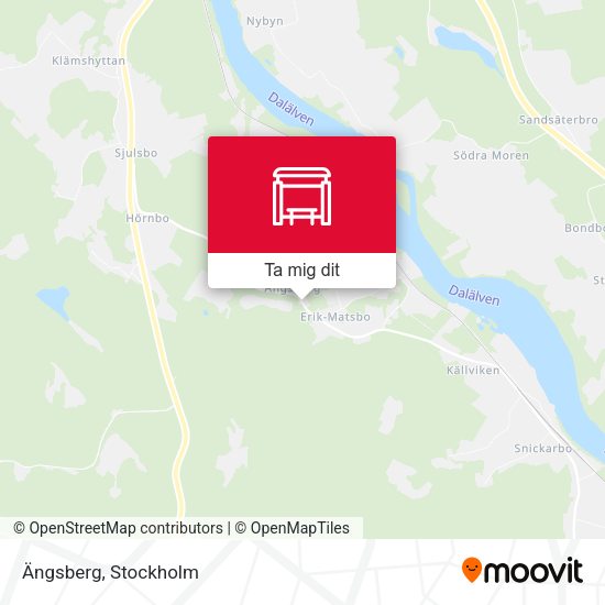 Ängsberg karta