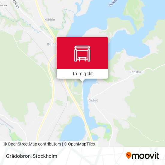 Grådöbron karta