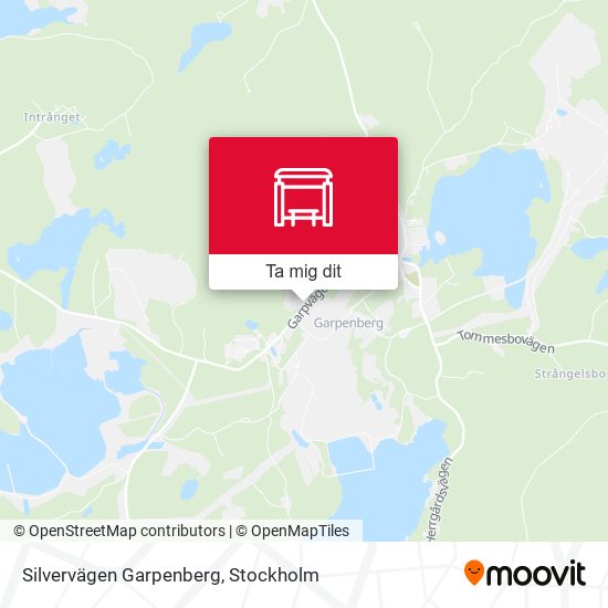 Silvervägen Garpenberg karta