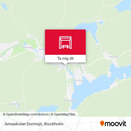 Annaskolan Dormsjö karta