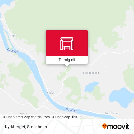 Kyrkberget karta