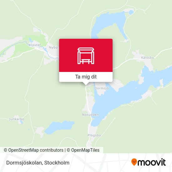Dormsjöskolan karta