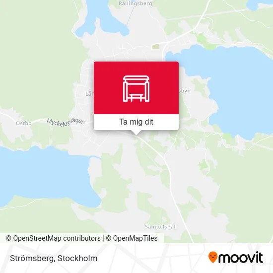 Strömsberg karta