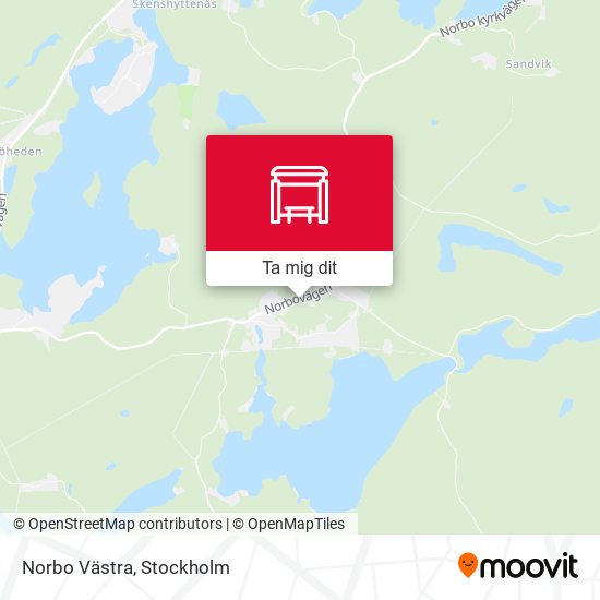 Norbo Västra karta