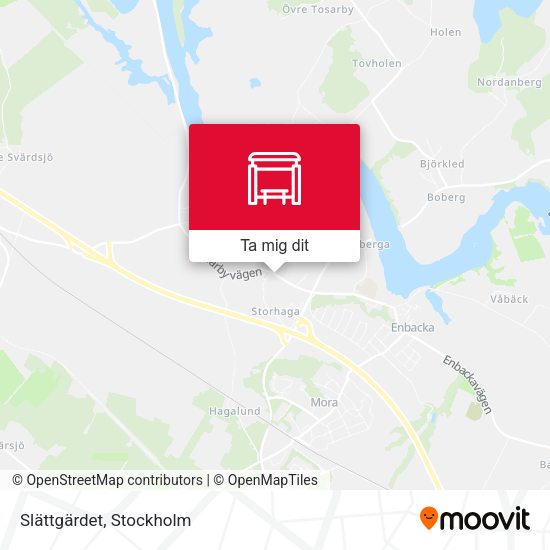 Slättgärdet karta