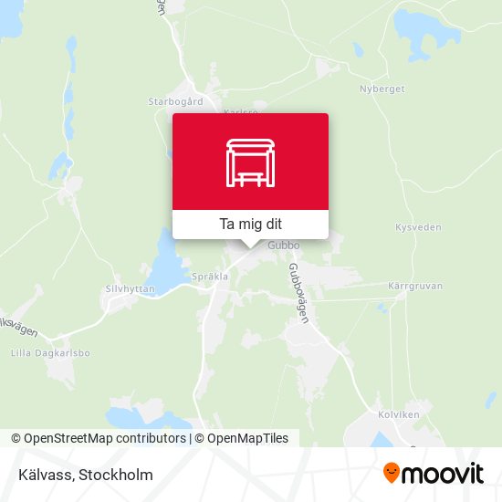 Kälvass karta