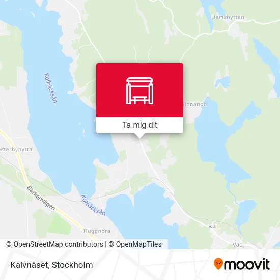 Kalvnäset karta