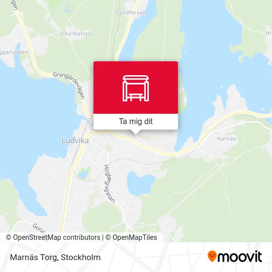 Marnäs Torg karta