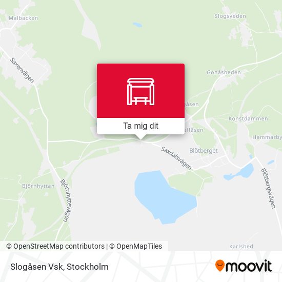 Slogåsen Vsk karta