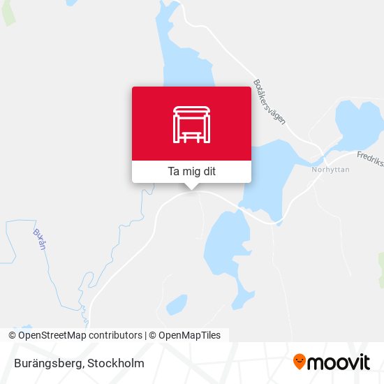 Burängsberg karta