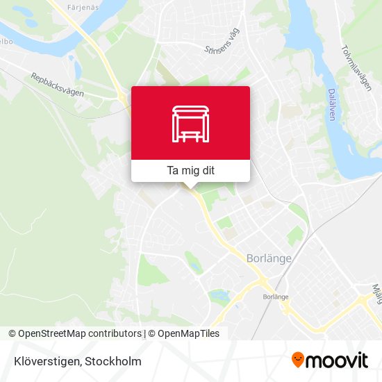 Klöverstigen karta