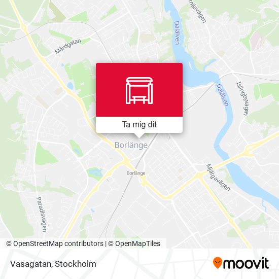 Vasagatan karta