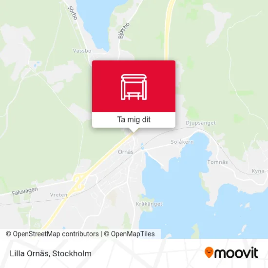 Lilla Ornäs karta