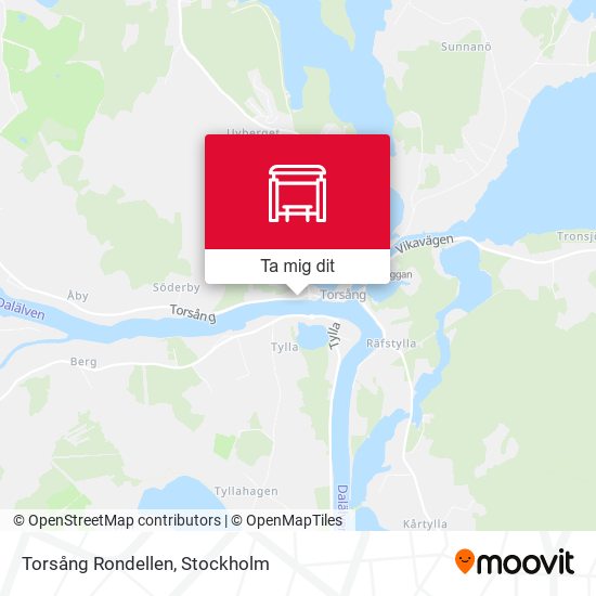 Torsång Rondellen karta